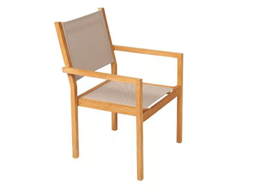 KATE - Stackable teak garden chair by Traditional Teak - view 2